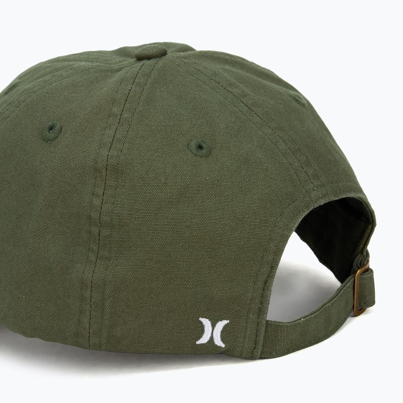 Кепка чоловіча Hurley Blank Canvas olive 4
