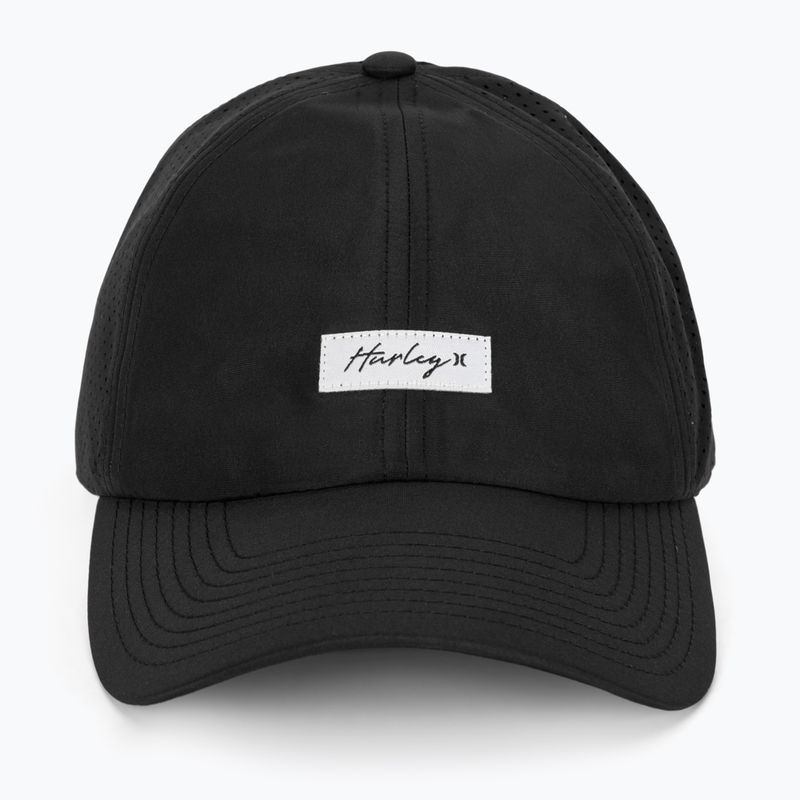 Жіноча бейсболка Hurley Swift Runner Ponytail чорна 2
