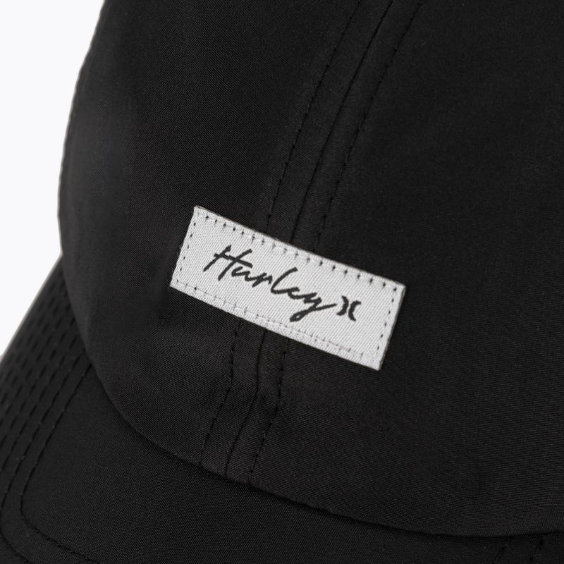 Жіноча бейсболка Hurley Swift Runner Ponytail чорна 3