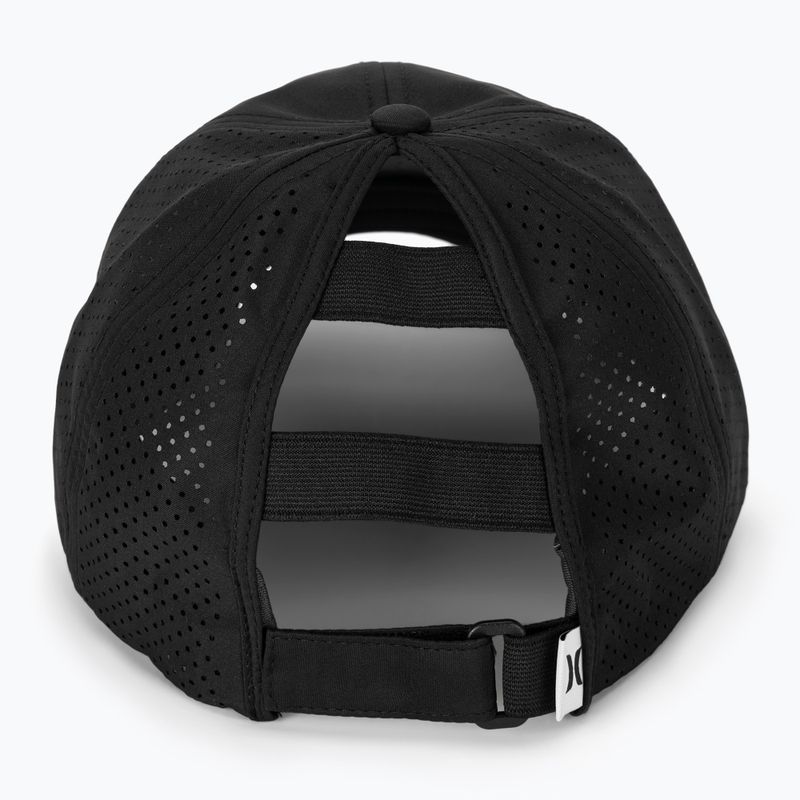 Жіноча бейсболка Hurley Swift Runner Ponytail чорна 4