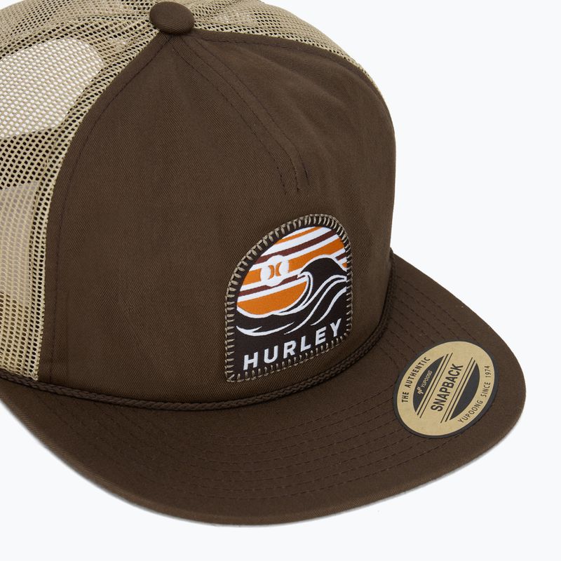 Кепка чоловіча Hurley Mavericks Trucker velvet brown 3
