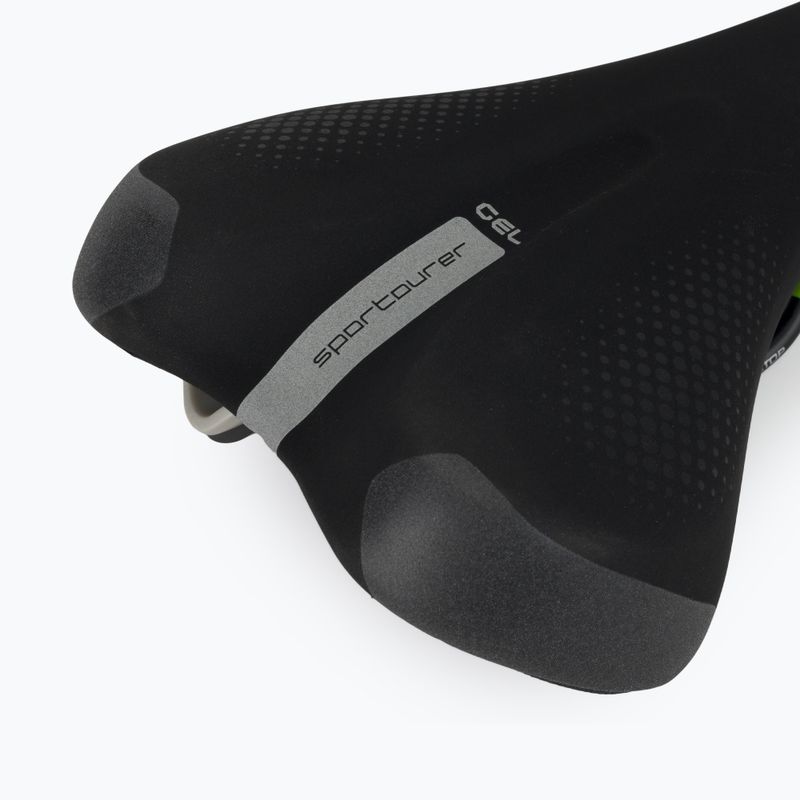 Сідло велосипедне чоловіче Sportourer FLX Man Gel black 5