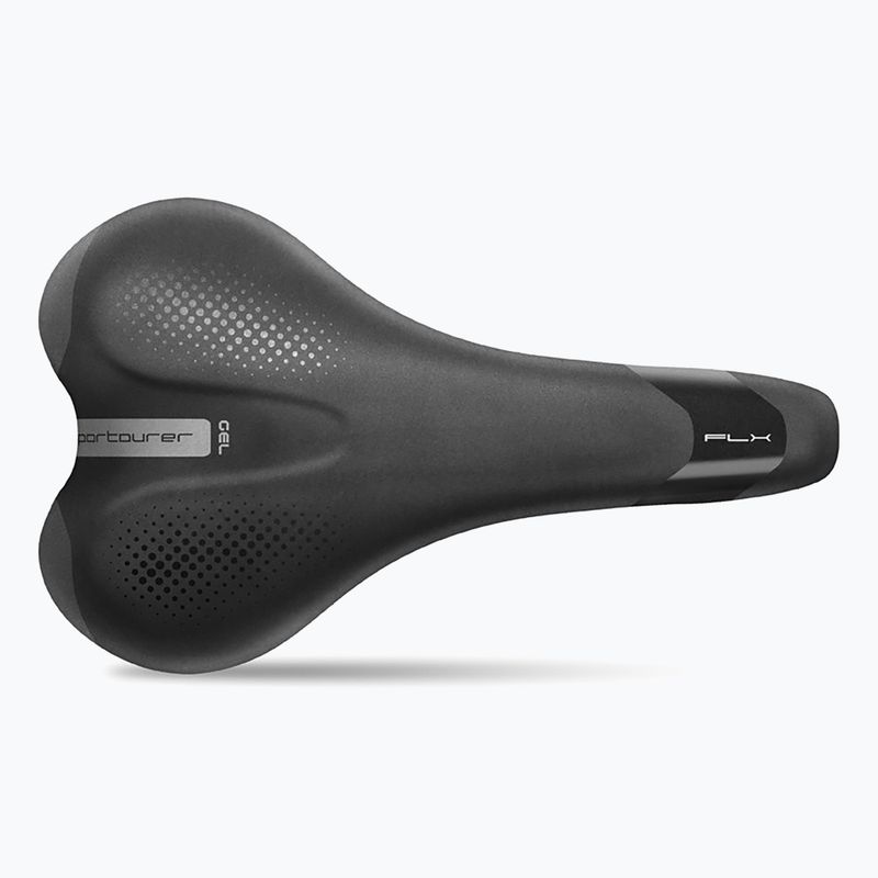 Сідло велосипедне чоловіче Sportourer FLX Man Gel black