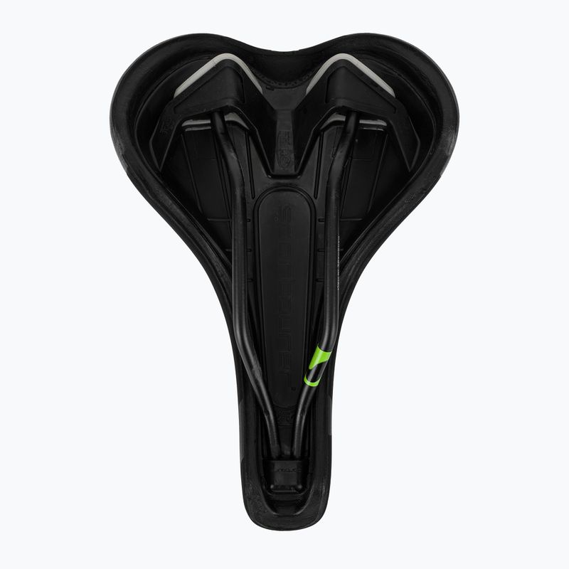 Сідло велосипедне жіноче Sportourer FLX Lady Gel black 4