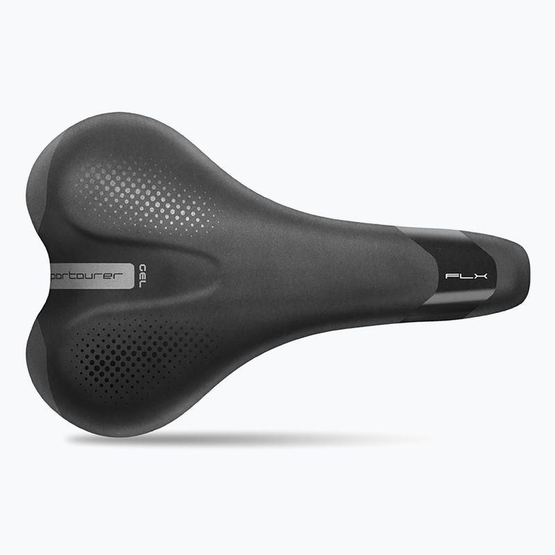 Сідло велосипедне жіноче Sportourer FLX Lady Gel black