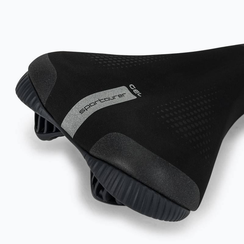 Сідло велосипедне Sportourer Garda Gel black 5