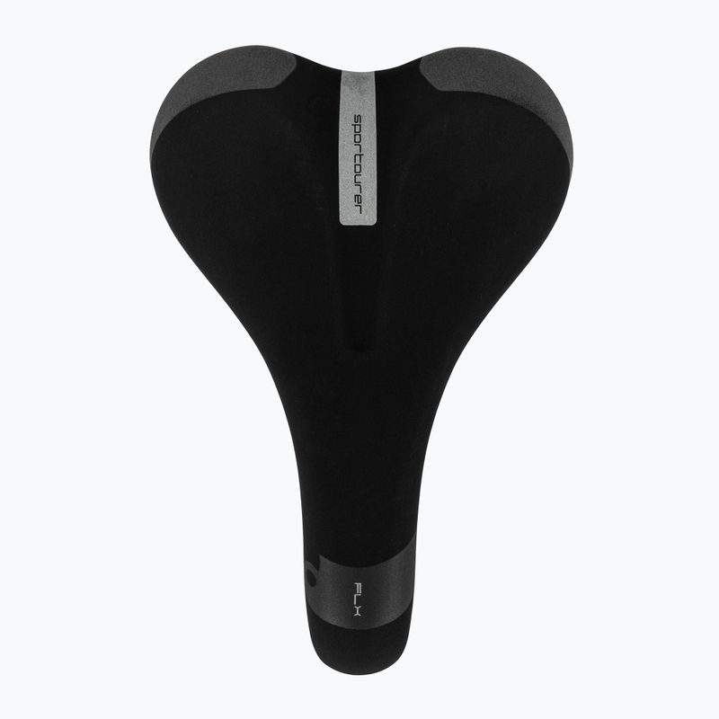 Сідло велосипедне жіноче Sportourer FLX Lady black 3