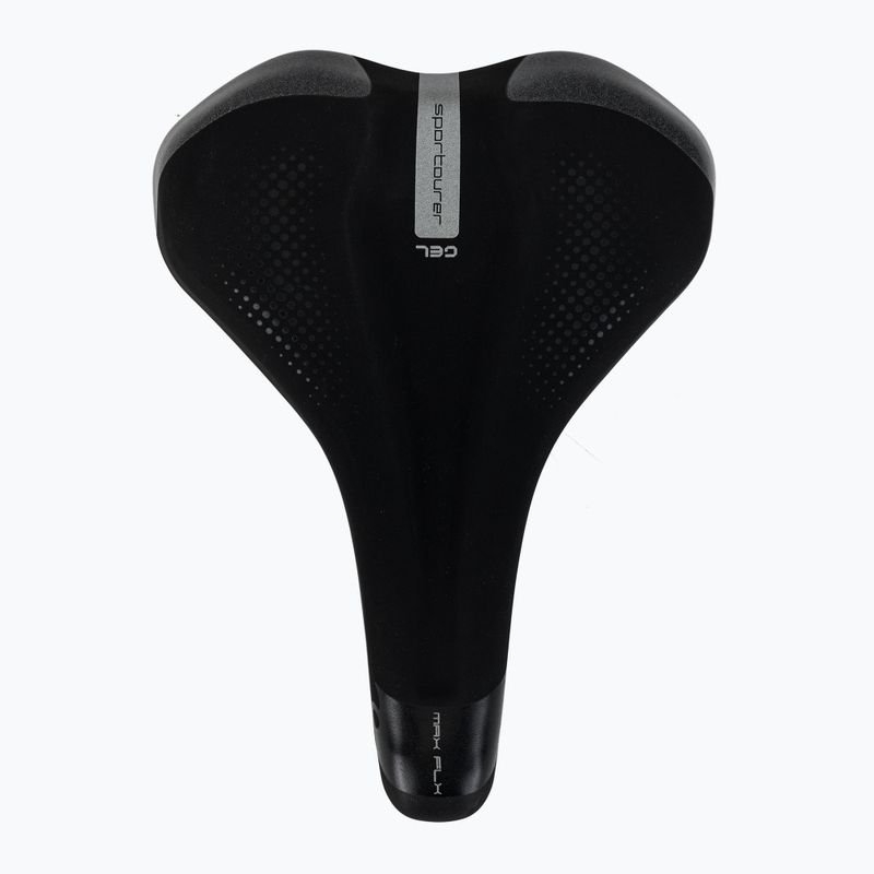 Сідло велосипедне Sportourer Max FLX Gel black 3
