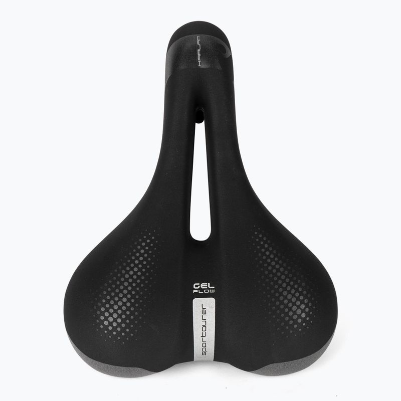 Велосипедне сідло Sportourer Kaalam Gel Flow black 3