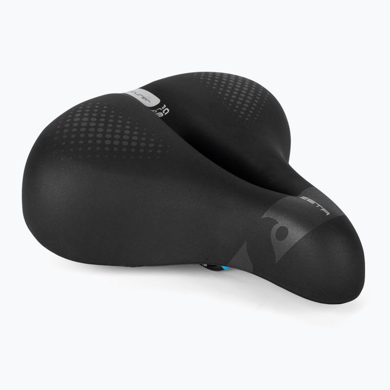 Велосипедне сідло Sportourer Zeta Comfort Gel Flow black