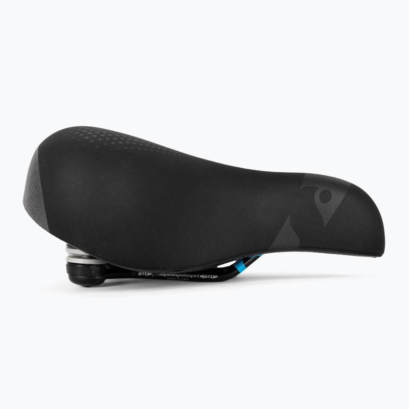 Велосипедне сідло Sportourer Zeta Comfort Gel Flow black 2