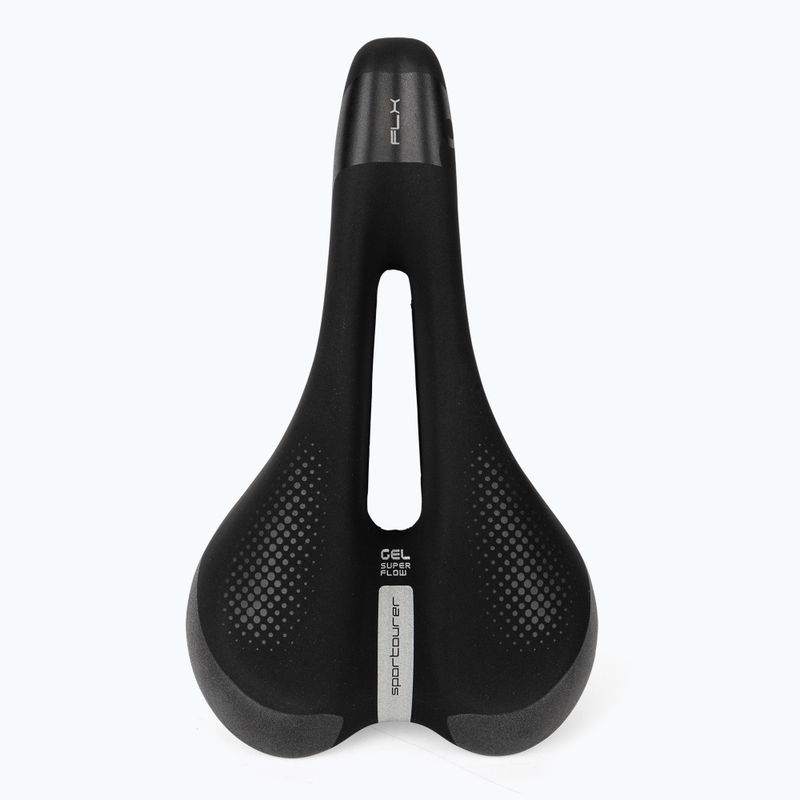 Велосипедне сідло Sportourer FLX Unisex Gel Superflow black 3