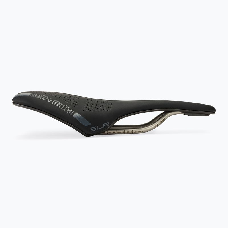 Велосідло Selle Italia Slr Boost Ti 316 Rail Fibra-Tek чорне SIT-041A120IKC001 2