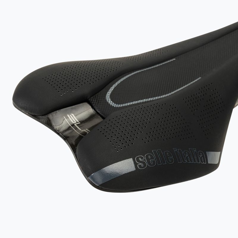 Велосідло Selle Italia Slr Boost Ti 316 Rail Fibra-Tek чорне SIT-041A120IKC001 5
