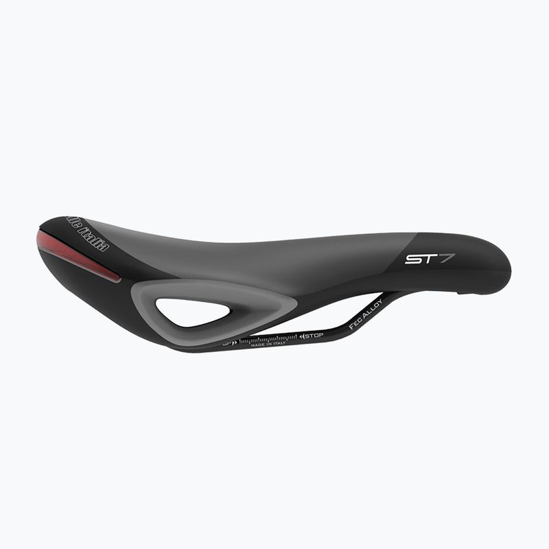 Сідло велосипедне Selle Italia Sportouring ST 7 Vision Superflow, Soft-Tek, Light Gel black