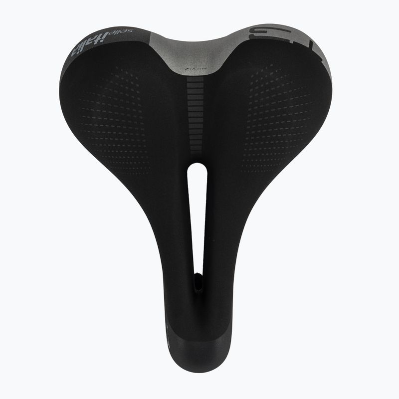 Сідло велосипедне Selle Italia Sportouring T 3 Flow, Fec Alloy Rail, Soft-Tek, Light Gel black 3