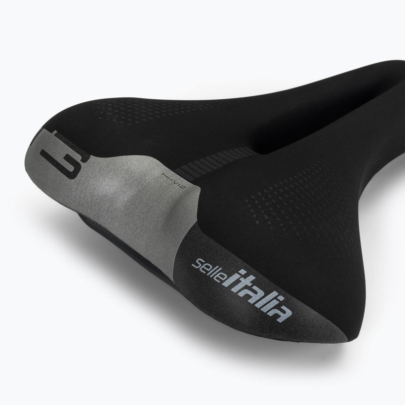 Сідло велосипедне Selle Italia Sportouring T 3 Flow, Fec Alloy Rail, Soft-Tek, Light Gel black 5