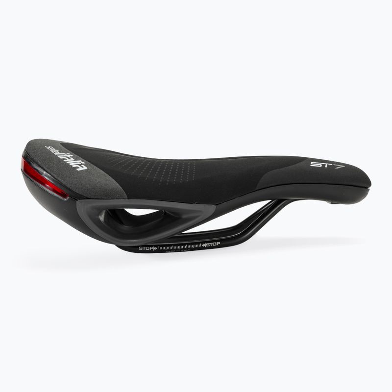 Велосипедне сідло Selle Italia Sportouring ST 7 Superflow, Fec Alloy Rail, Soft-Tek, Light Gel black 2