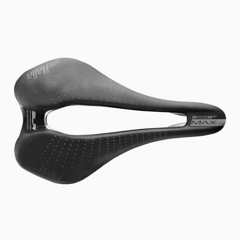 Велосипедне сідло Selle Italia Max SLR Boost Gel Superflow, TI 316 Rail, Fibra-Trek, Light Gel black 7