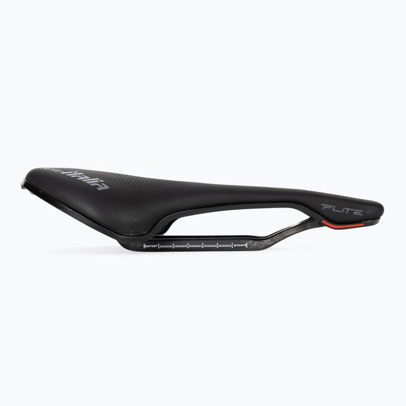 Велосідло Selle Italia Flite Boost Kit Carbonio Superflow Carbon Rail+10Mm Fibra-Tek чорне SIT-017A920ICA011 2