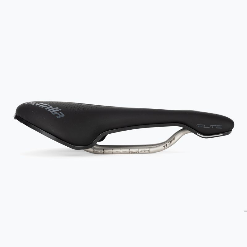 Велосідло Selle Italia Flite Boost Endurance Superflow Ti 316 Rail Fibra-Tek чорне SIT-017A920IKC007 2