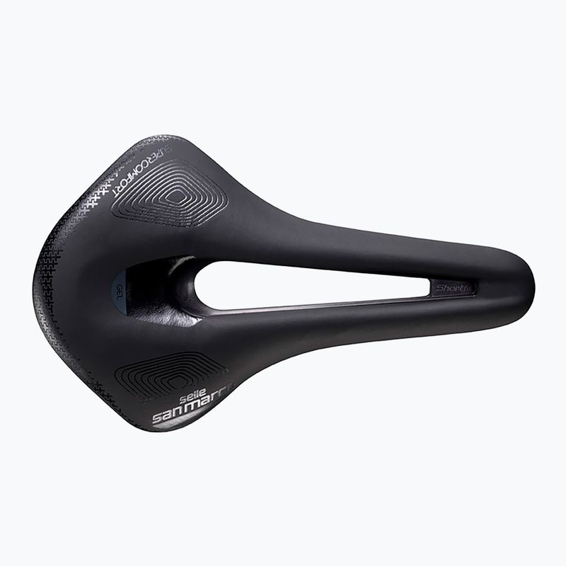 Сідло велосипедне SAN MARCO Shortfit 2.0 Supercomfort Narrow Racing Open black 2