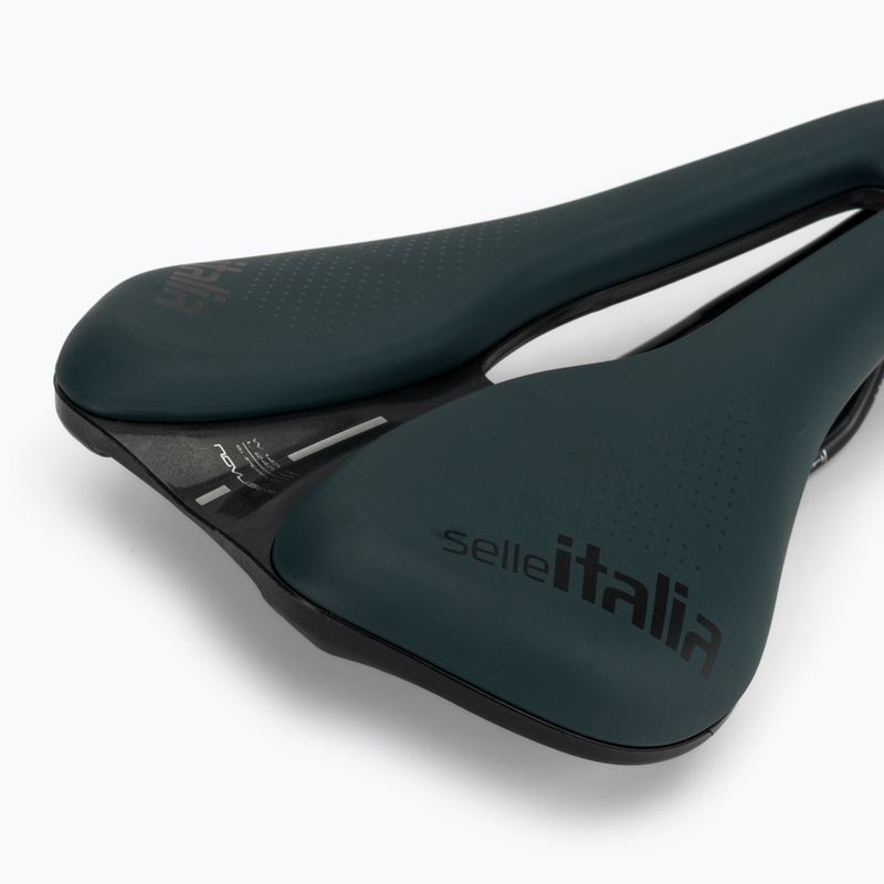 Сідло велосипедне Selle Italia Novus Boost Evo Gravel TM Superflow, Manganese Rail, Soft-Trek blue 5