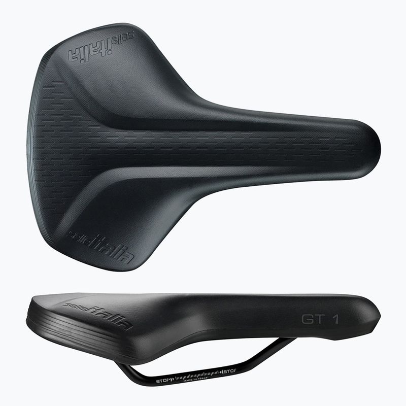 Сідло велосипедне Selle Italia GT-1 Flow, Fec Alloy Rail black 5