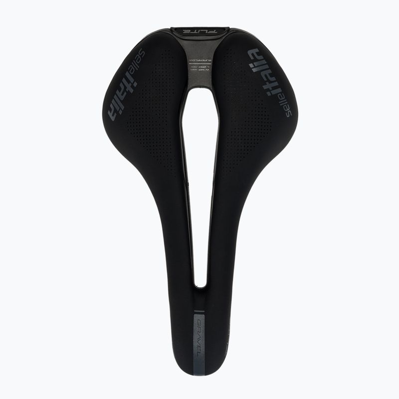 Сідло велосипедне Selle Italia Flite Boost Gravel Superflow, Fibra-Tek, Light Gel black 3