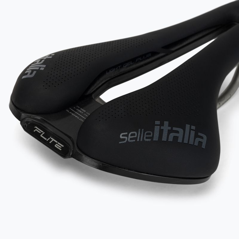 Сідло велосипедне Selle Italia Flite Boost Gravel Superflow, Fibra-Tek, Light Gel black 5