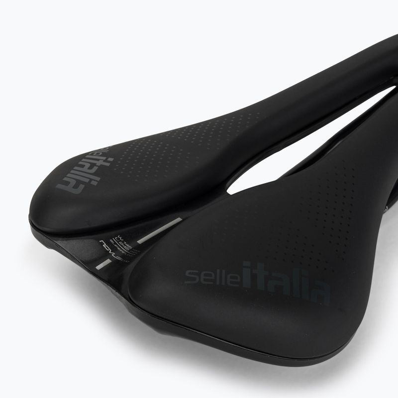 Сідло велосипедне Selle Italia Novus Boost Evo Gravel TM Superflow, Manganese Rail, Soft-Trek black 5