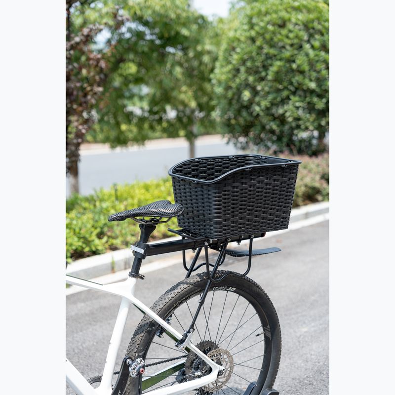 Кошик велосипедний Kosz Rockbros 330003001 Rear Bicycle Basket black 8