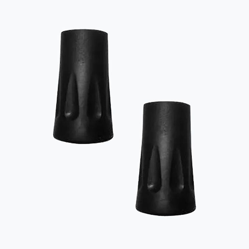 Náhradné kryty na palice nordic walking GABEL Rubber Top Protector 5/34 2 ks čierne