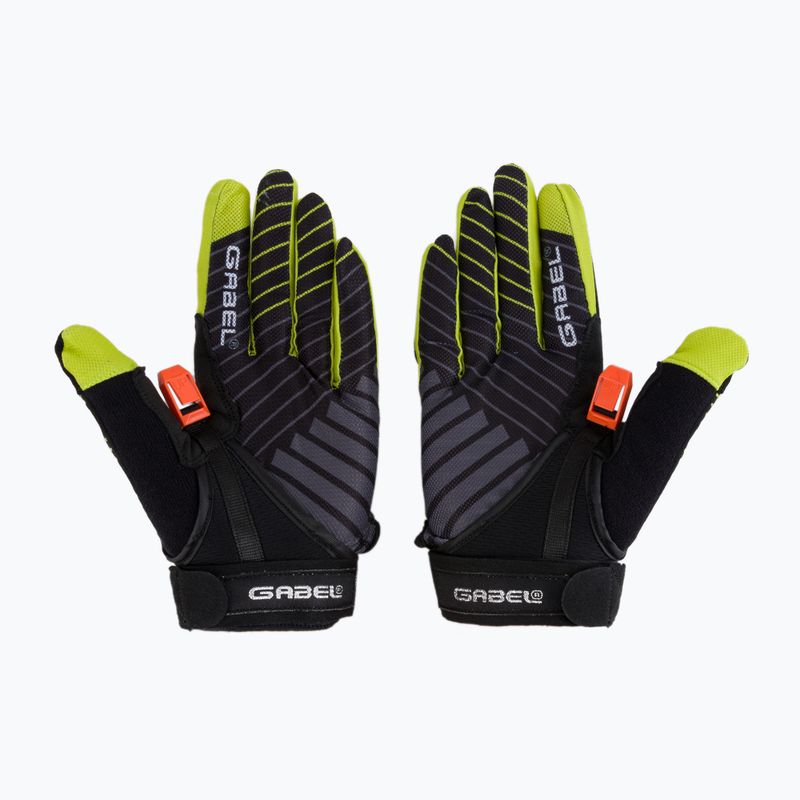 Рукавиці для скандинавської ходьби GABEL Ergo-Pro 6-6.5 чорно-жовті 8015011300306 2