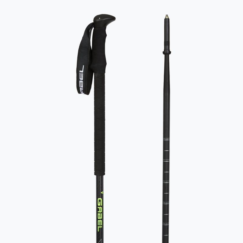 Палиці гірські GABEL Trail Tour F.L. Carbon EF black 3
