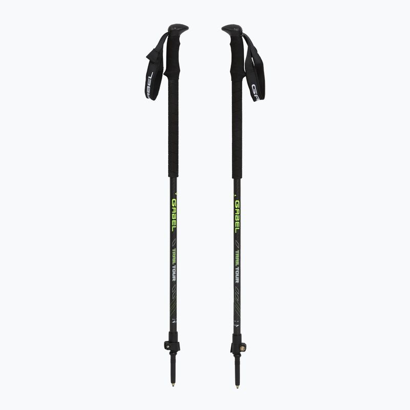 Палиці гірські GABEL Trail Tour F.L. Carbon EF black 5