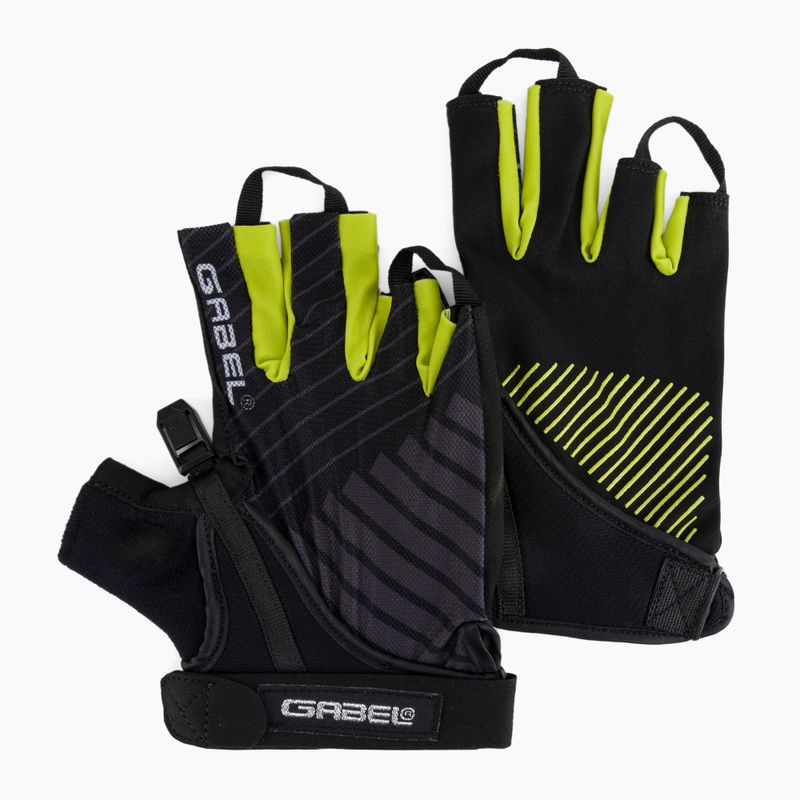 Рукавиці для скандинавської ходьби GABEL Ergo-Lite 6-6.5 чорно-жовті 8015011400306
