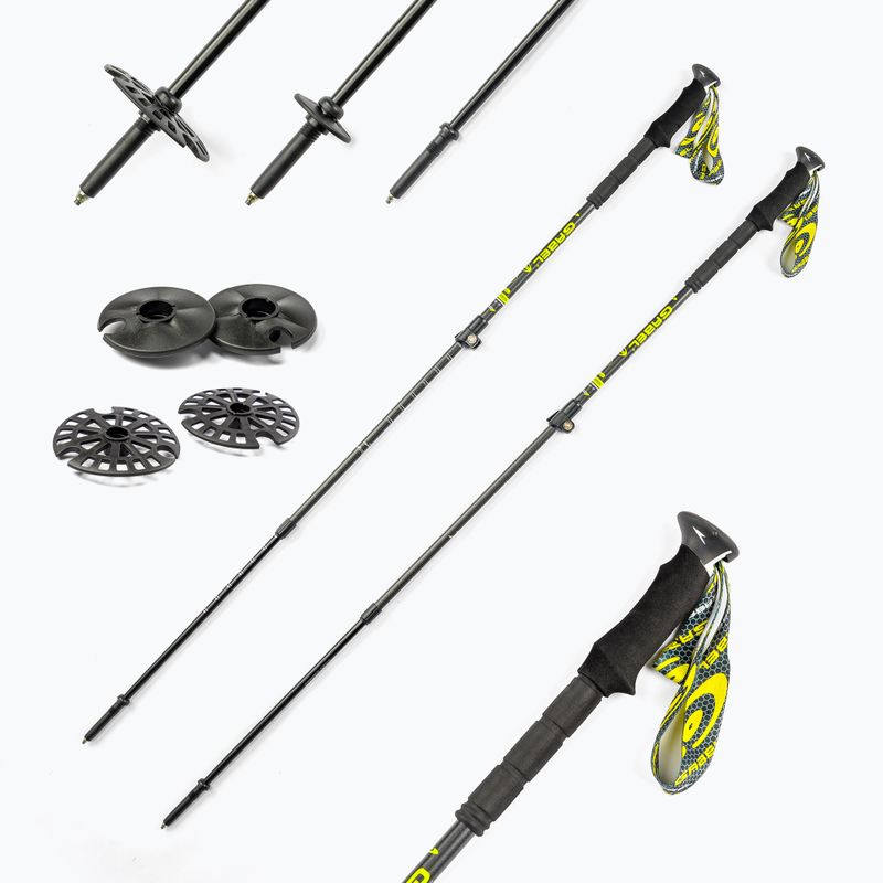 Палиці для трекінгу GABEL Escape Carbon XT TOUR AI чорні 7008451900000 6