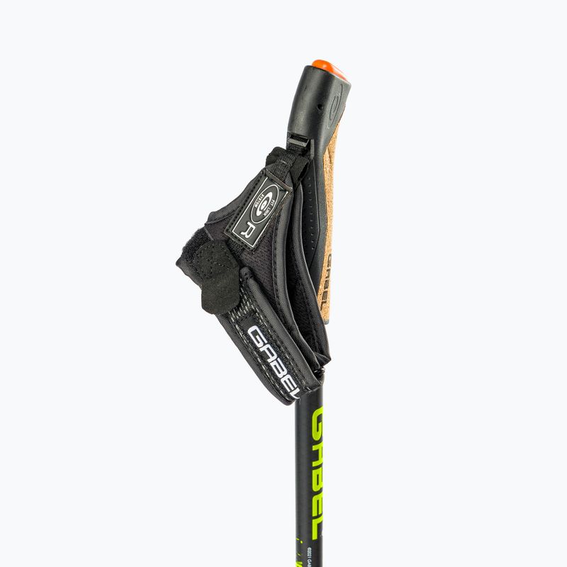 Палиці для скандинавської ходьби GABEL Carbon XT 2S F.L чорні 7008351490000 2