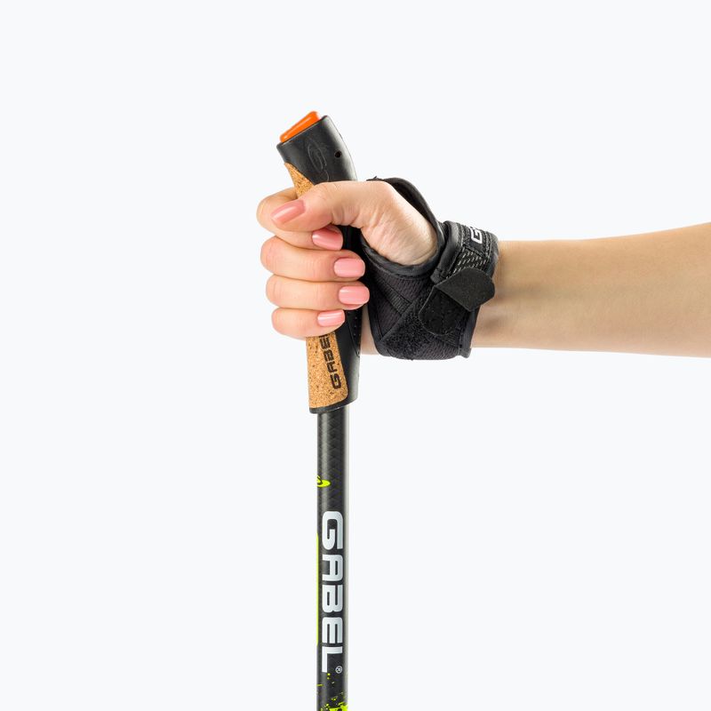 Палиці для скандинавської ходьби GABEL Carbon XT 2S F.L чорні 7008351490000 4
