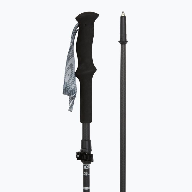 Палиці для скандинавської ходьби GABEL Carbon Feather XTL чорний 3