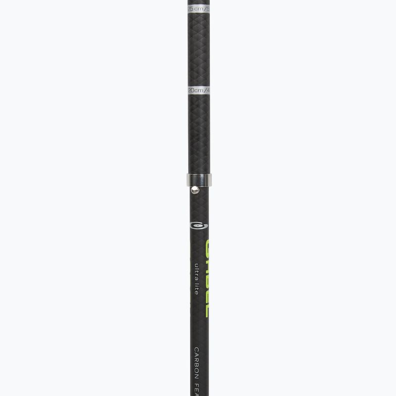 Палиці для скандинавської ходьби GABEL Carbon Feather XTL чорний 4