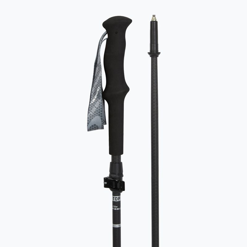 Палиці для скандинавської ходьби GABEL Carbon Feather XTS чорний 3