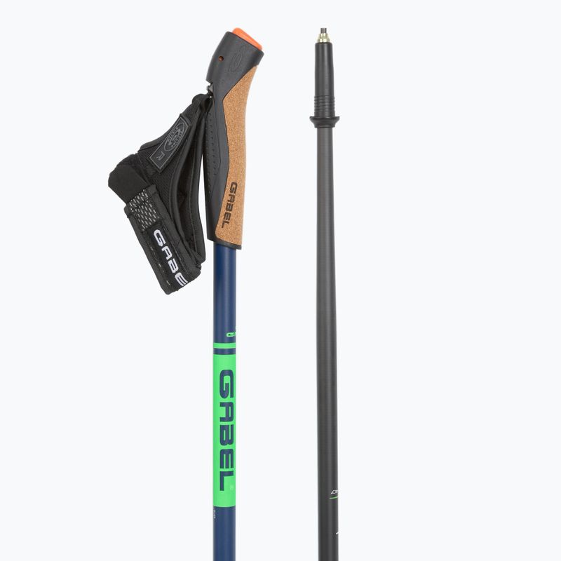 Палиці для скандинавської ходьби GABEL Strech Carbon лаймовий 3