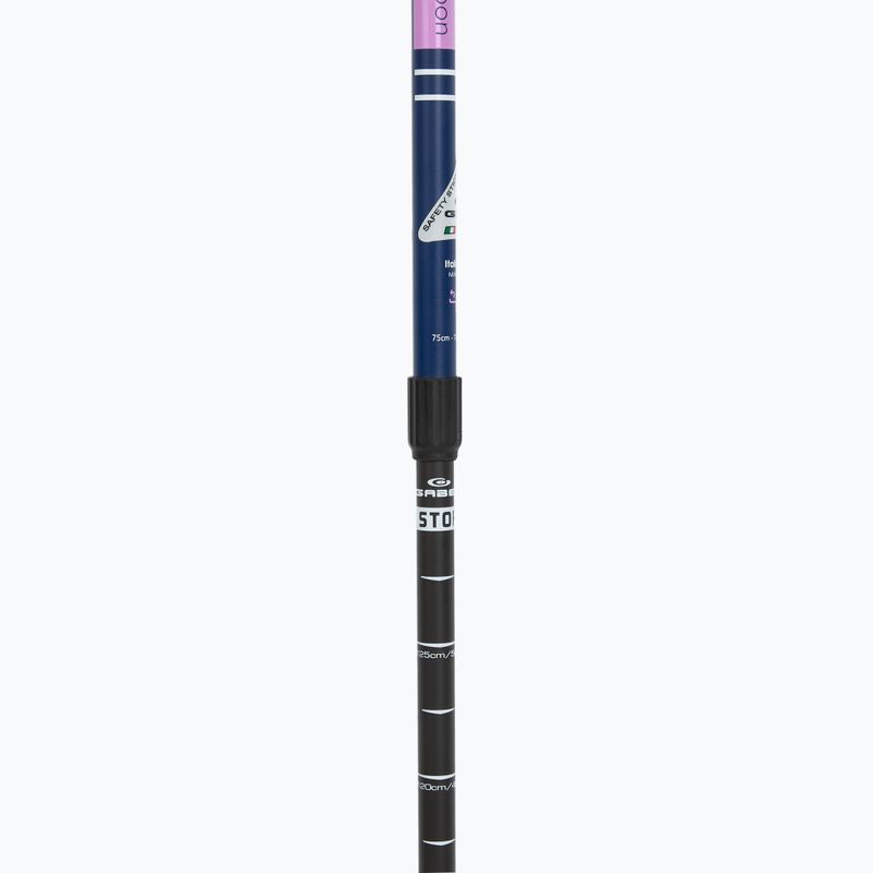Палиці для скандинавської ходьби GABEL Strech Carbon фіолетовий 4