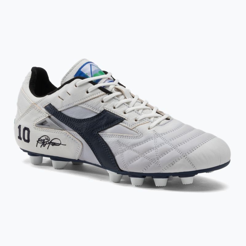 Футбольні бутси чоловічі Diadora Match Winner RB Italy OG MDPU біло-блакитні DD-101.172359-C1494