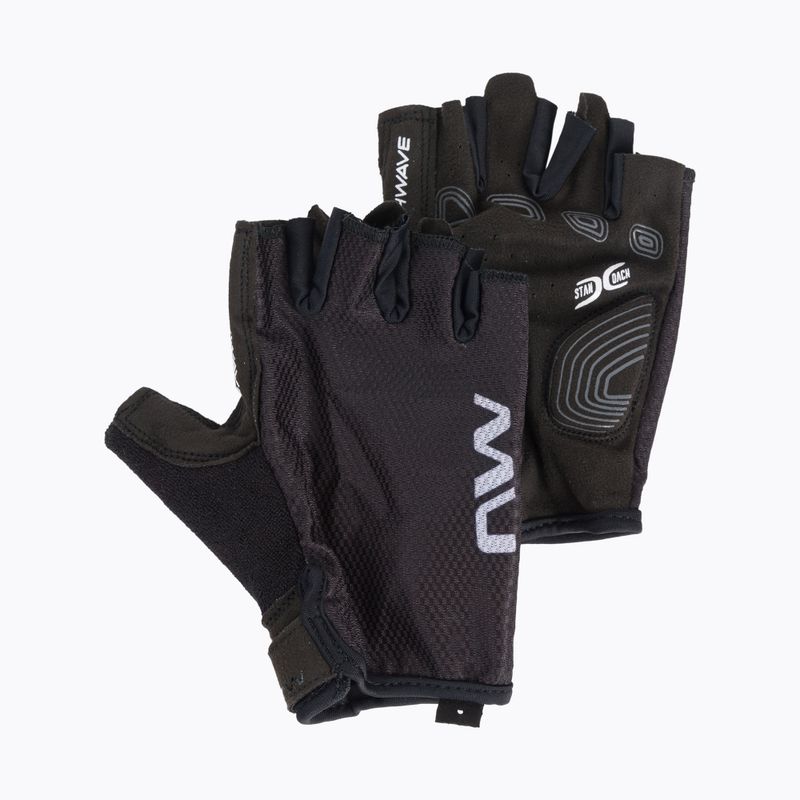 Велорукавиці жіночі Northwave Active Short Finger 10 чорні C89202326