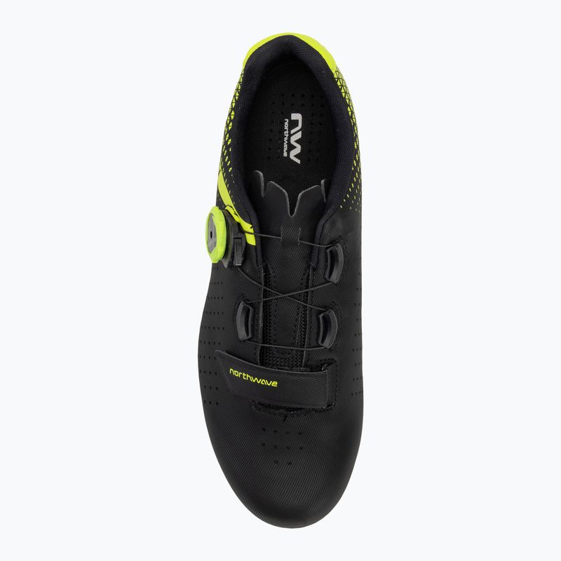 Кросівки велосипедні чоловічі Northwave Core Plus 2 black/yellow fluo 5
