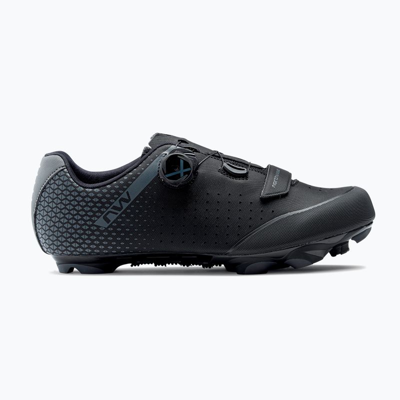 Кросівки велосипедні МТВ чоловічі Northwave Origin Plus 2 black/dark grey 10