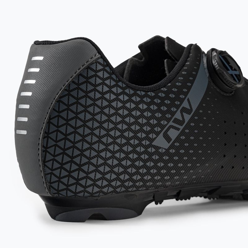 Кросівки велосипедні МТВ чоловічі Northwave Origin Plus 2 black/dark grey 9